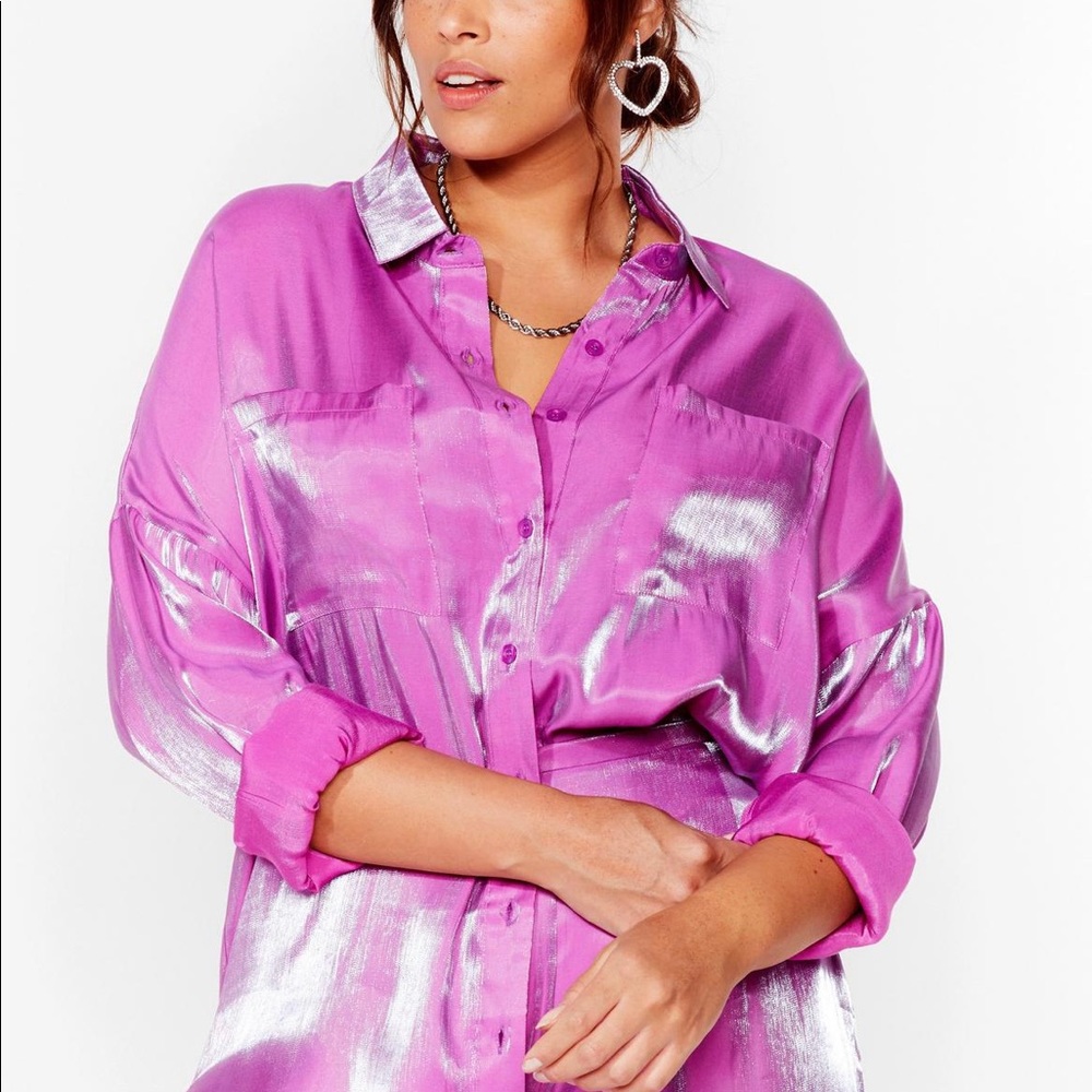 Satin Shimmer Blouse